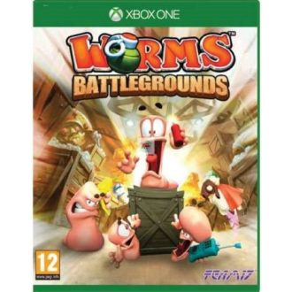 XboxOne Worms Battlegrounds használt