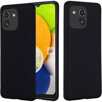   Xprotector Soft Touch Slim szilikon tok Samsung Galaxy A03, fekete 