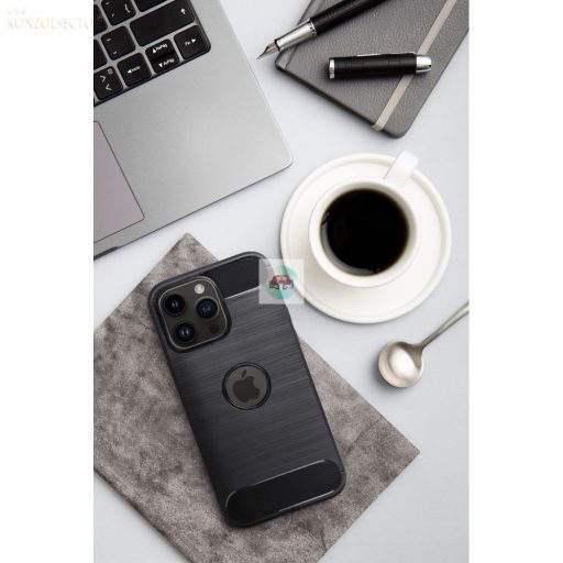 Forcell CARBON tok iPhone 11 PRO  fekete