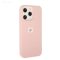 iPhone 15 Plus szilikon tok pink