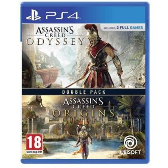  Playstation 4 Assassins Creed Odeyssey és Origins Double Pakk