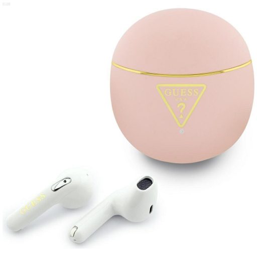 Guess vezeték nélküli headset Rózsaszín tokban