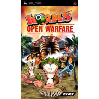 PSP Worms Open Warfare használt