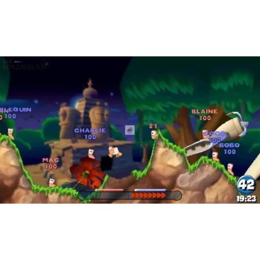 PSP Worms Open Warfare használt