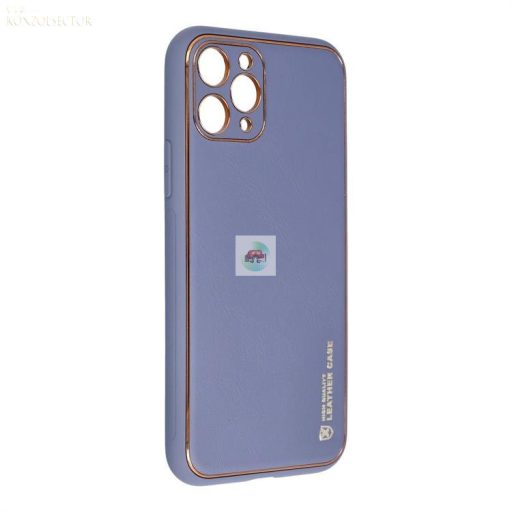 Forcell bőrtok iPhone 11 PRO lila telefontok