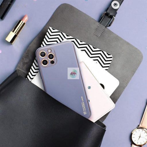 Forcell bőrtok iPhone 11 PRO lila telefontok