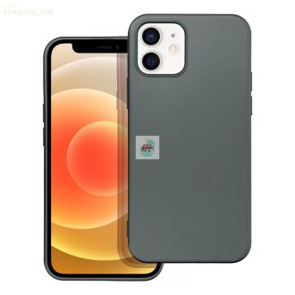 Iphone 12/12Pro szürke szilikon tok