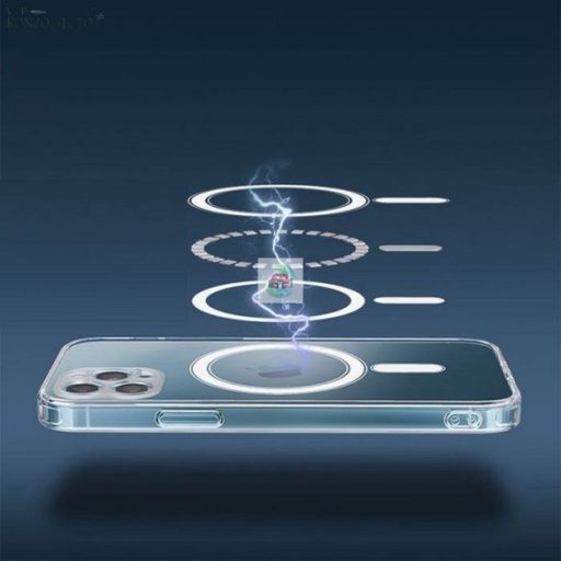 Clear Mag Mágneses telefontok Iphone 11 PRO MAX 