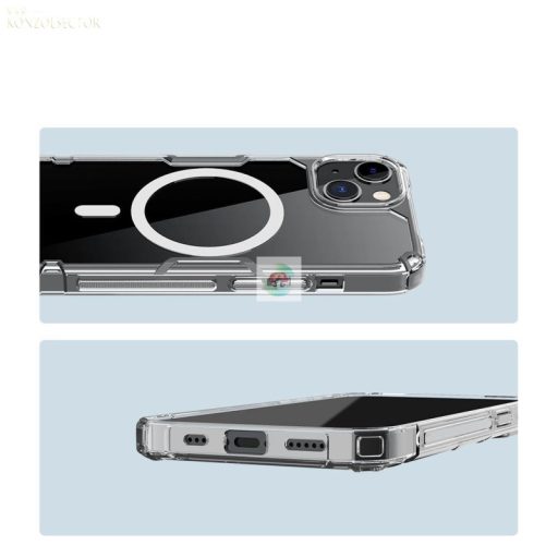 Apple iPhone 14 Plus Nillkin Nature TPU Pro Magsafe tok - Átlátszó
