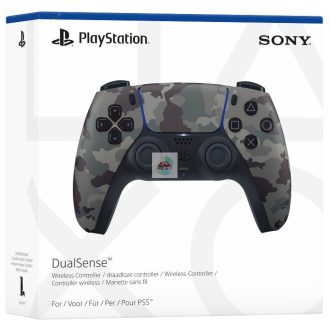 Playstation 5 Kontroller Grey Camouflage