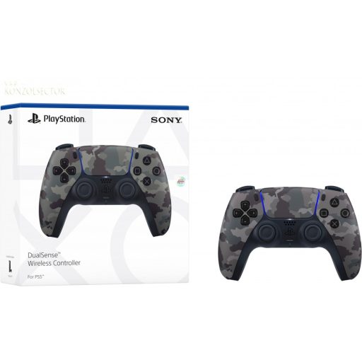 Playstation 5 Kontroller Grey Camouflage