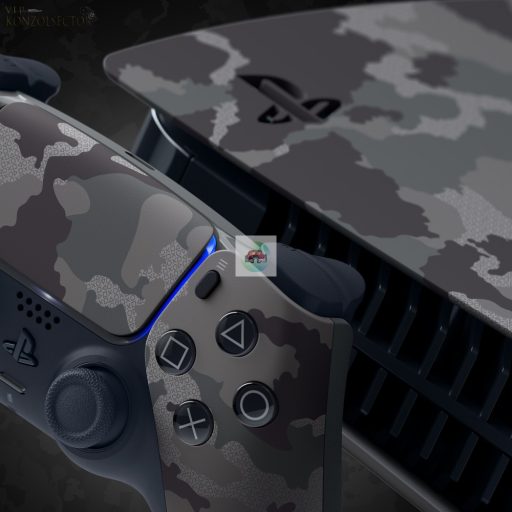 Playstation 5 Kontroller Grey Camouflage
