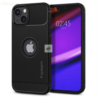 Spigen Rugged Armor iPhone 13 matt fekete tok
