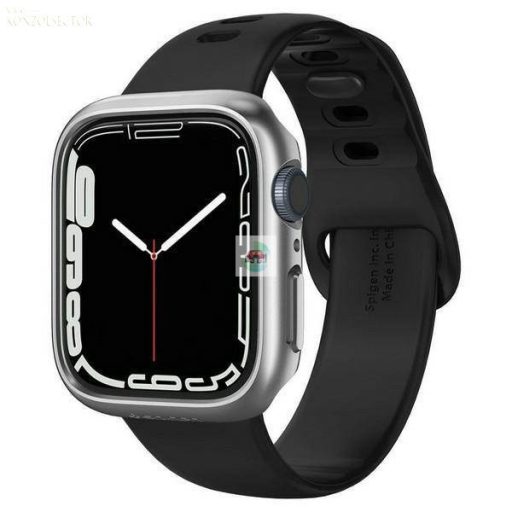 Spigen Thin Fit Apple Watch 7 45mm grafit védőtok