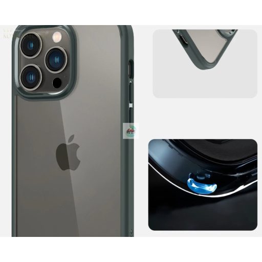 iPhone 14 Pro Spigen Ultra Hybrid tok Abyss zöld