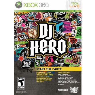 Xbox360 DJ Hero csak a játék (Kell hozzá a DJ pad is) 